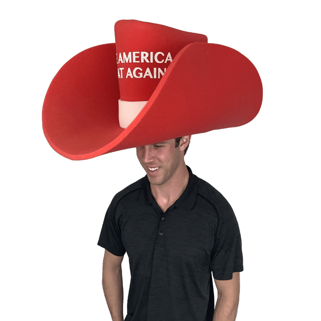 Giant Cowboy Make America Great Again Hat – Conservative Comedy